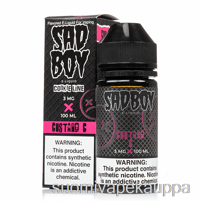 Vape Nesteet Vaniljakastike - Sadboy - 100ml 0mg